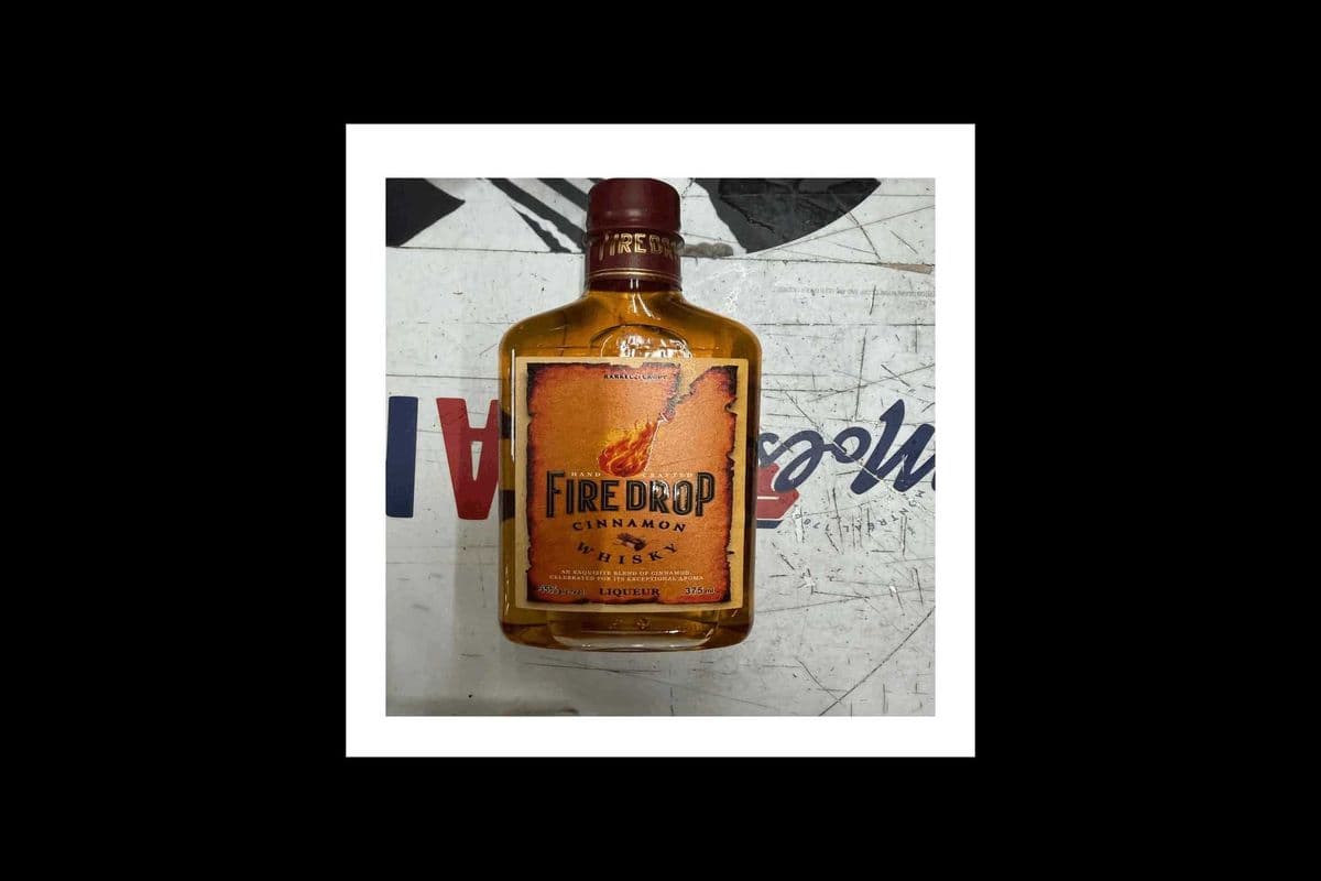 FIREDROP CINNAMON WHISKY - 375ML (1 x 375ML)