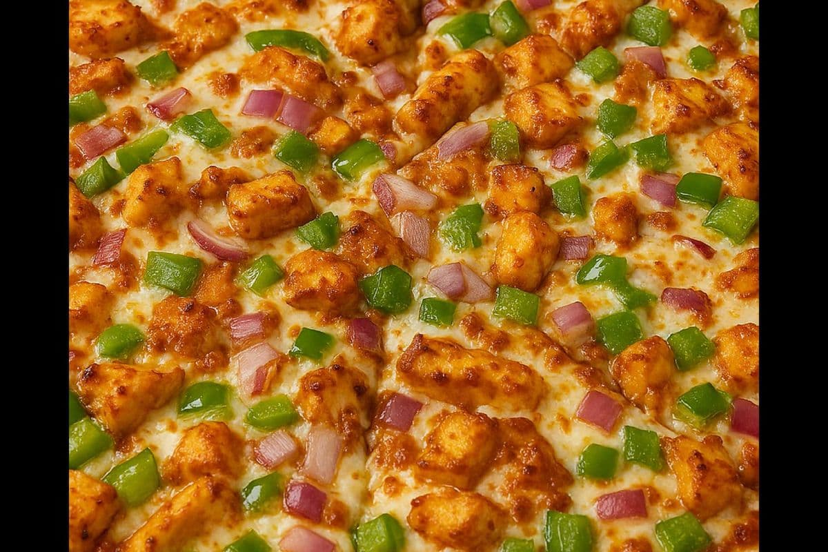Butter Paneer Pizza (medium 12" pizza)
