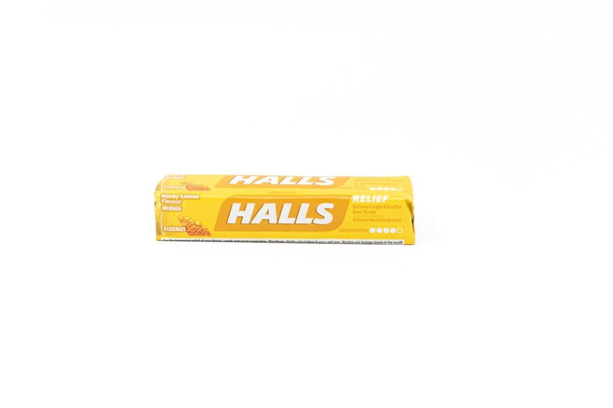 Halls Honey Lemon Flavour (9-pack)