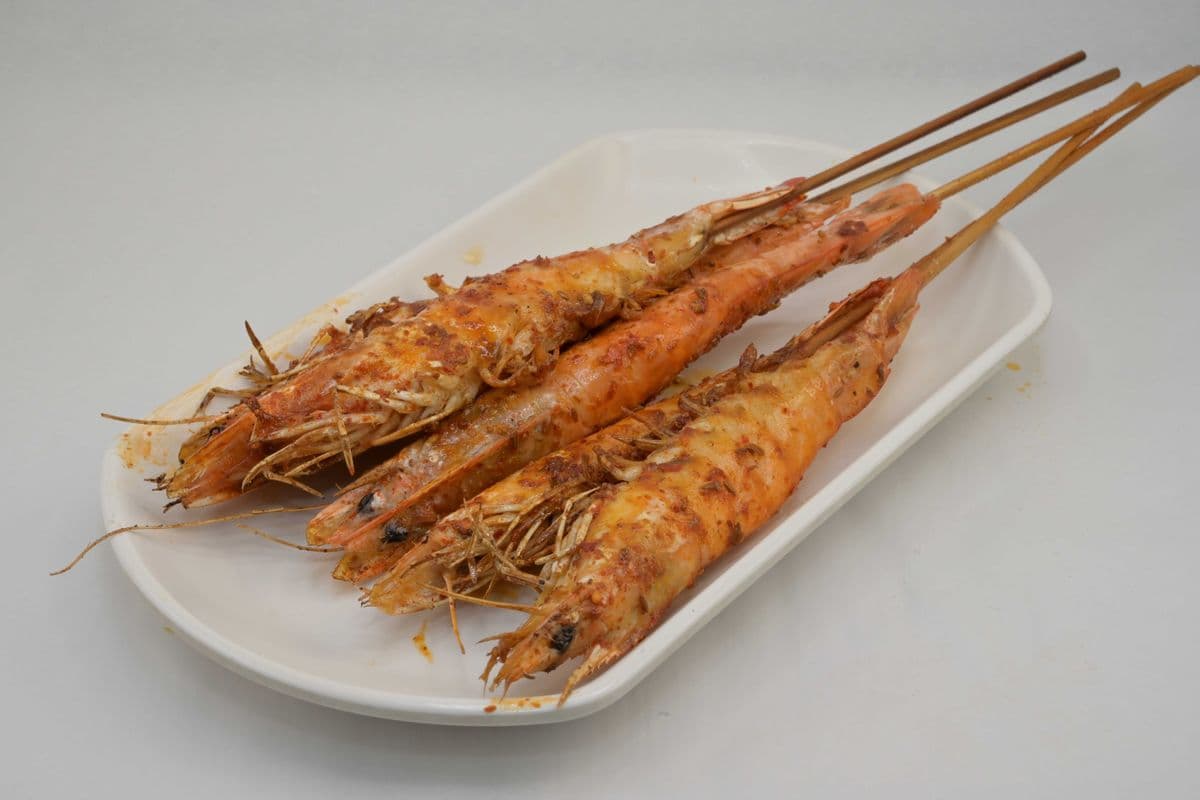 BBQ Shrimp (5 pcs) 碳烤海虾 (5串)