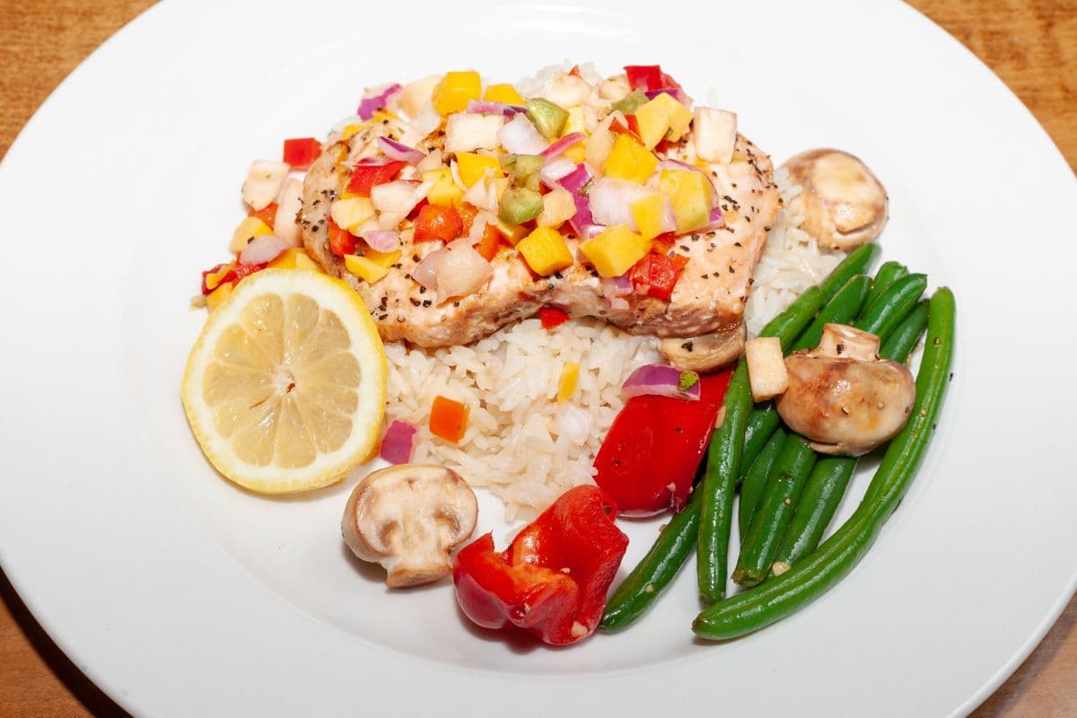 Pineapple Mango Salmon