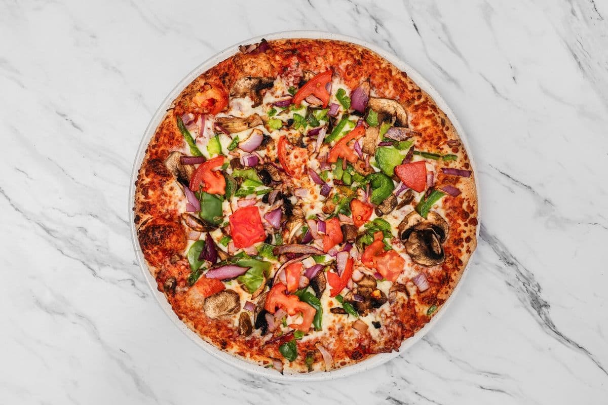 Two Medium Vegetarian Pizza