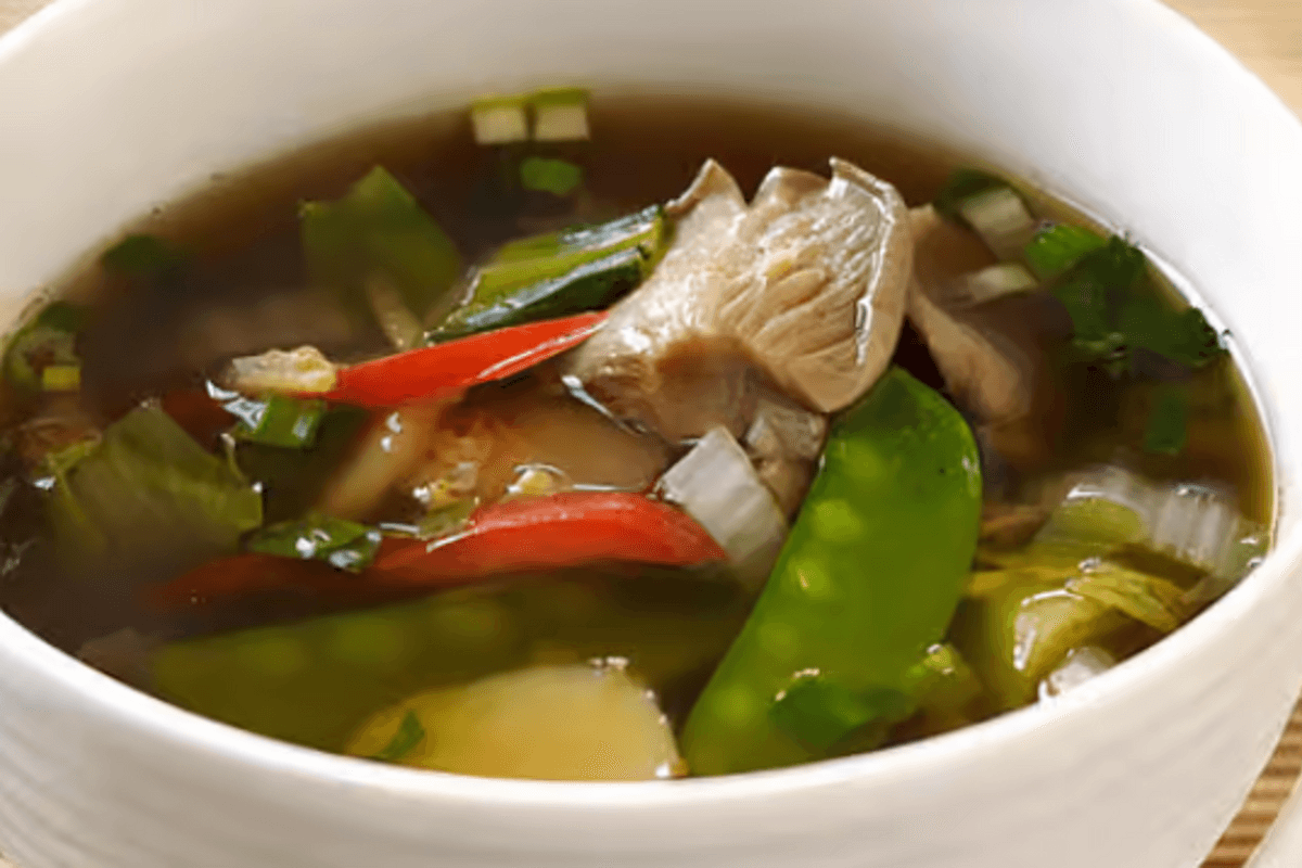 Soupe chinoise aux légumes / Chinese Vegetable Soup