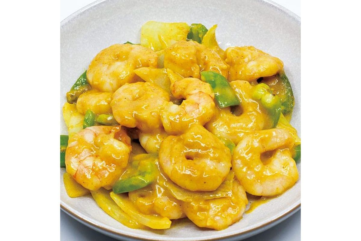28. Curry Prawns (14 pcs) 咖喱虾