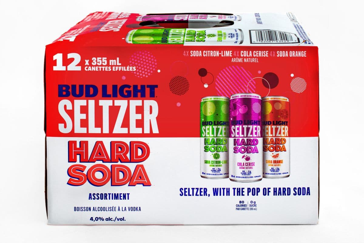 Bud Light Seltzer Hard Soda Mix 12 Pack (12 x 355 ml Cans)