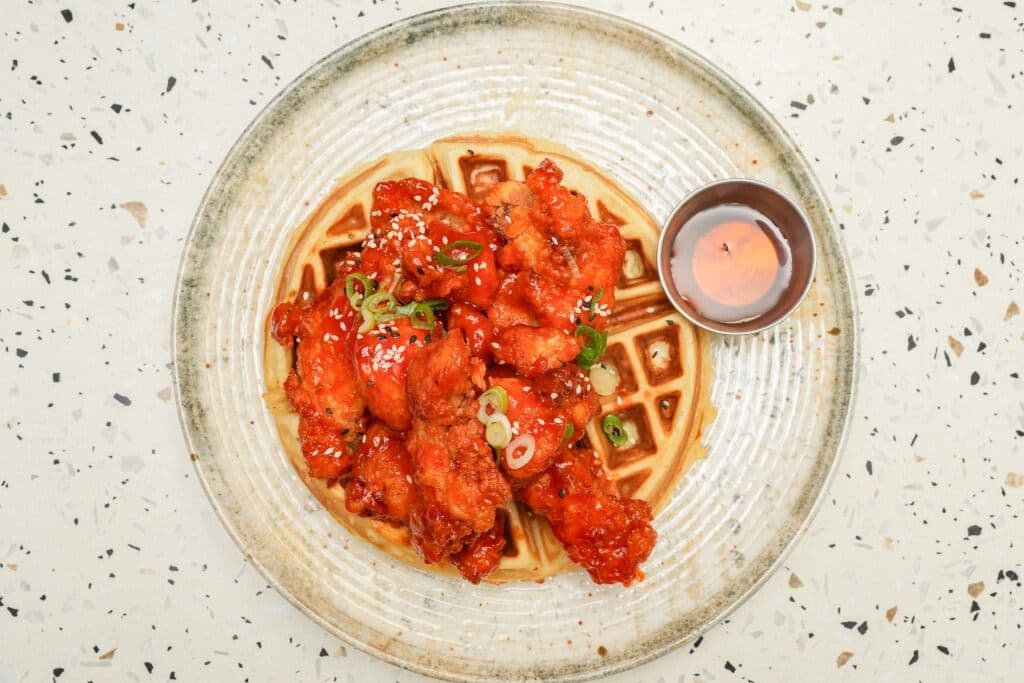 Crispy Chicken Waffle