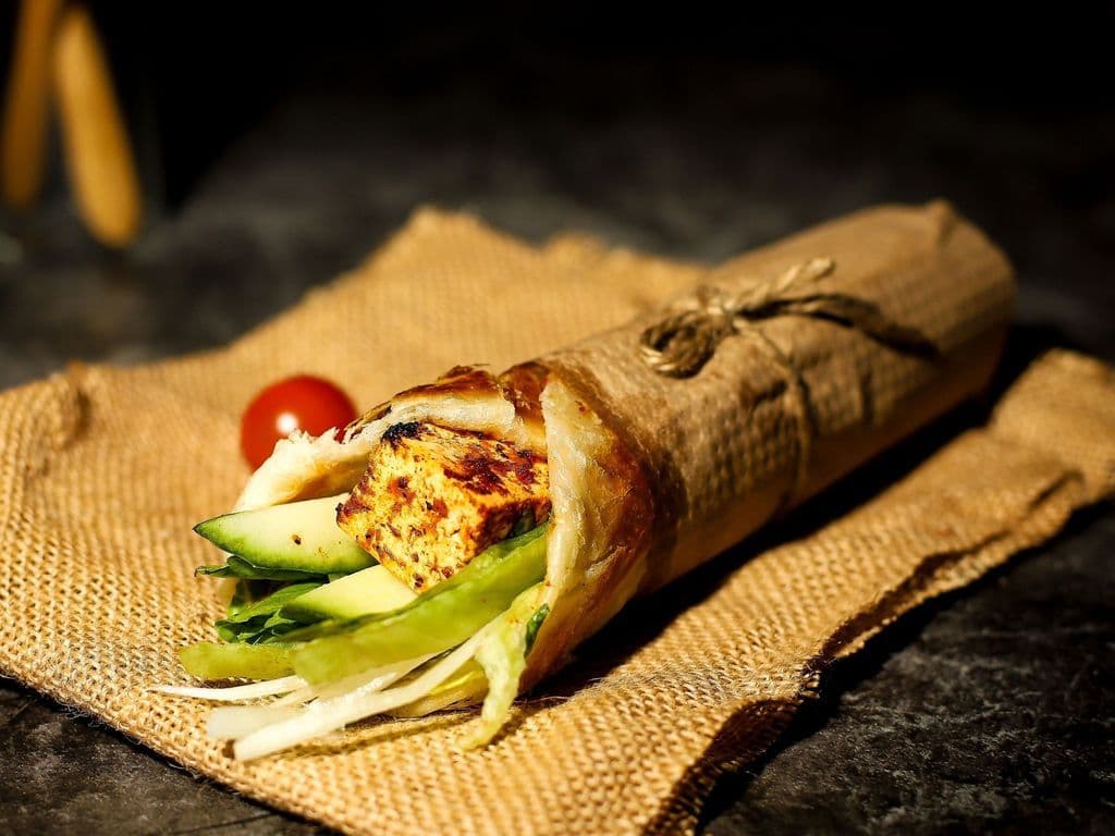 Paneer Tikka Wrap