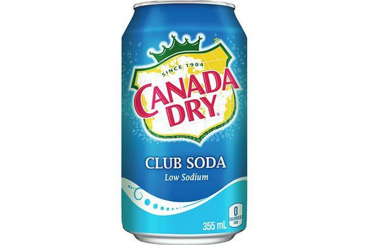 Canada Dry Club Soda Can (355 ml)