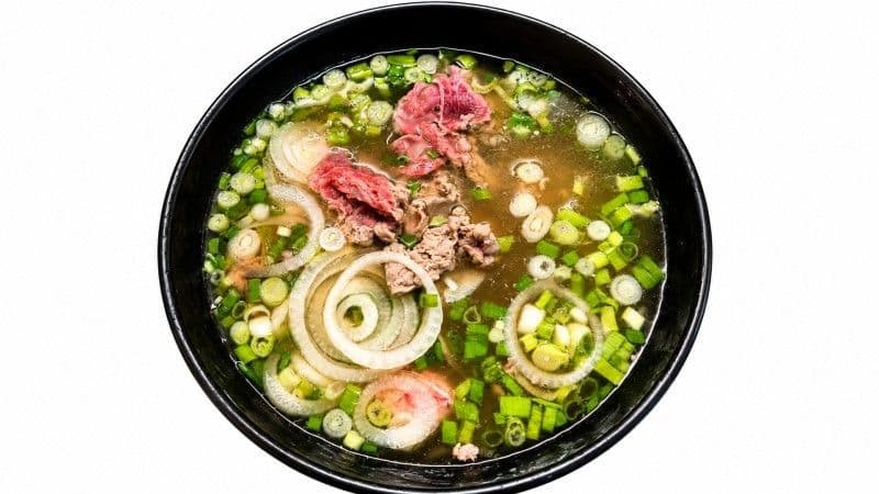 4 - RARE BEEF PHO (GLUTEN FREE)