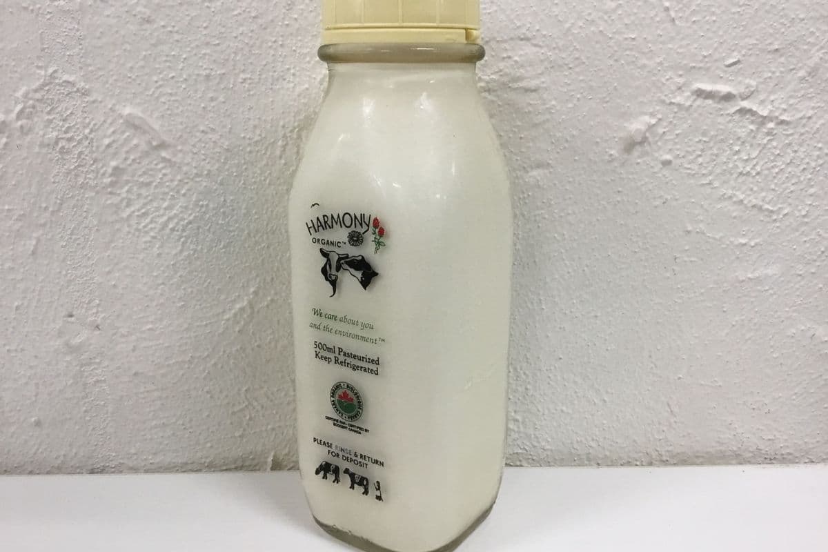 Harmony Organic Half and Half Cream 10% Bottle (500 ml)