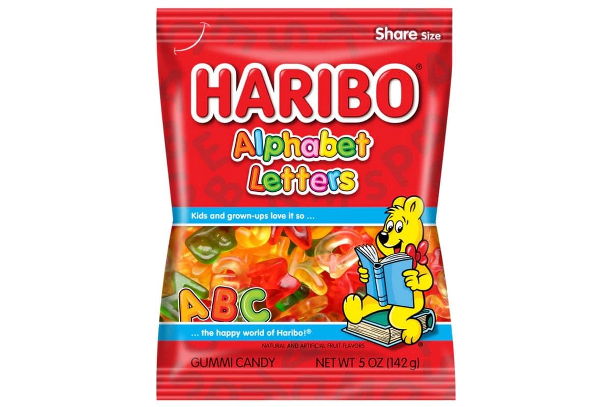 Haribo Alphabets Letters (142 g)