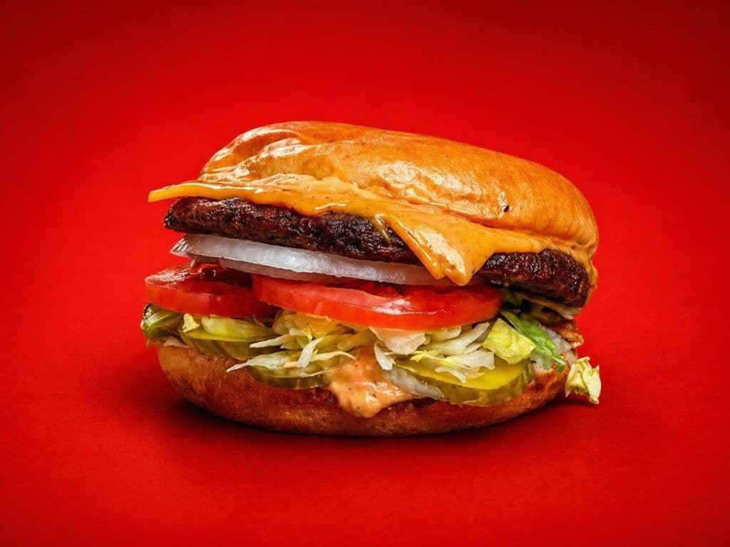 Veggie Style' Cheeseburger