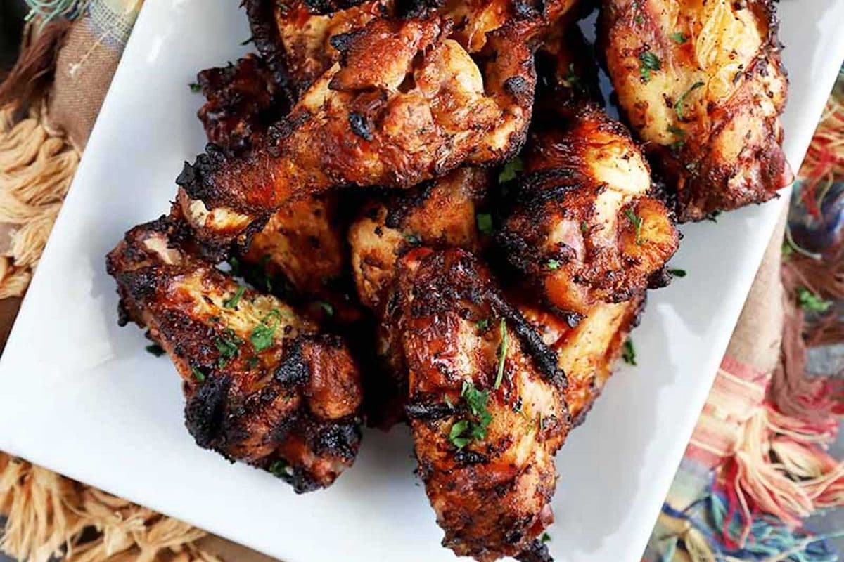 BOGO - Jerk Chicken Wings (Buy One Jerk Chicken Wings, Get One Jamaican Beef Patty Free)