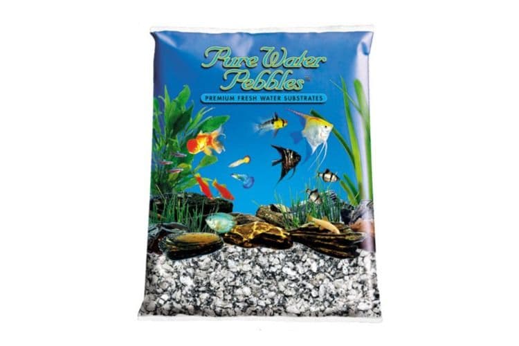 Nature's Ocean Pure Water Pebbles Silver Mist (5 lbs)
