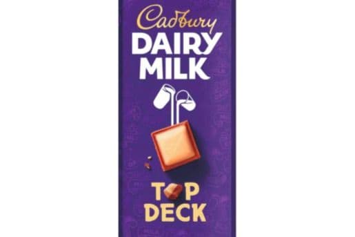 Cadbury Dairy Milk Top Deck (80-150g)