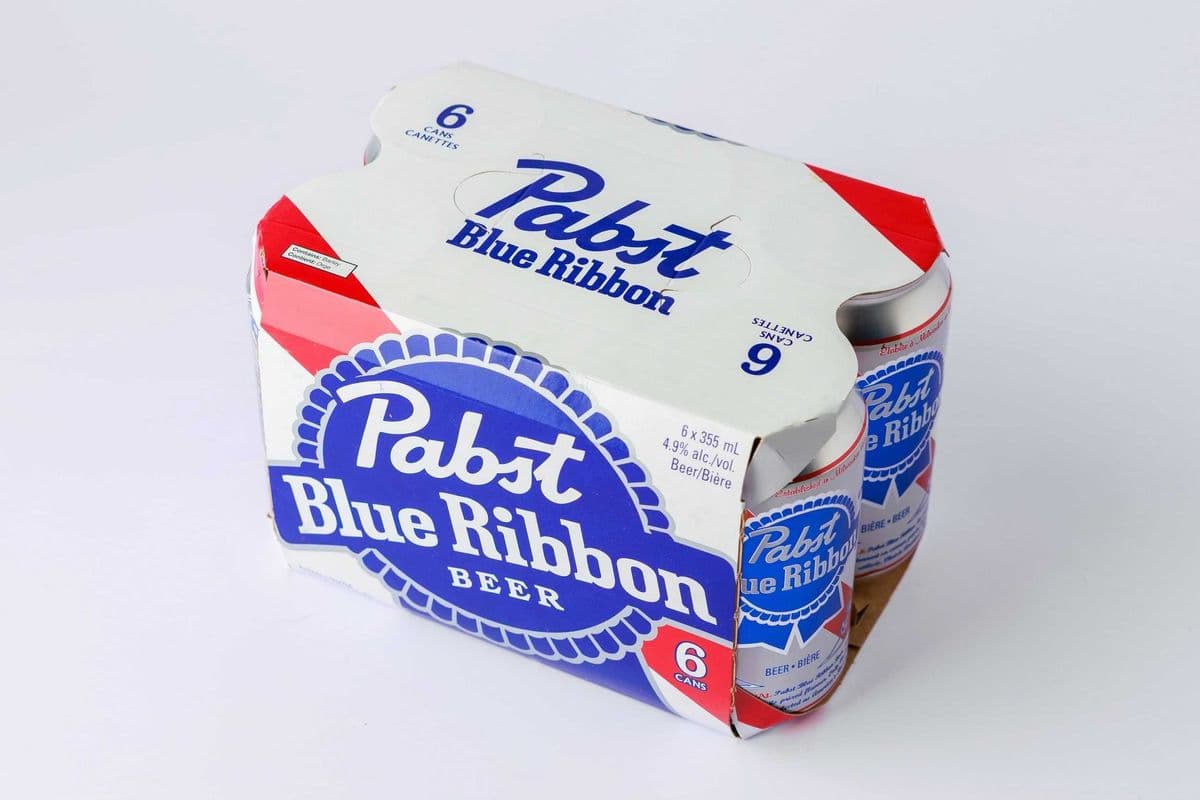 Pabst Blue Ribbon 6 Pack (1 x 355ml)