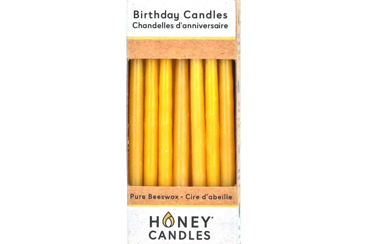 Beeswax Birthday Candles
