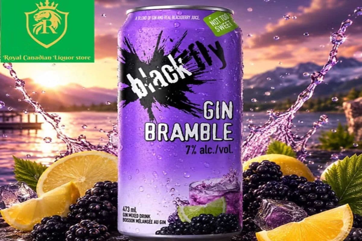 BLACK FLY GIN BRAMBLE (1 x 473ML)
