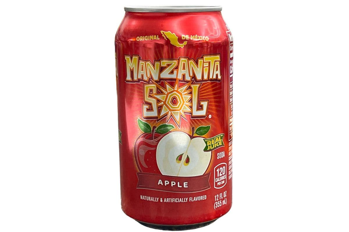 Manzanita Sol - Apple Soda (Mexico) 355ml (150 Cal)