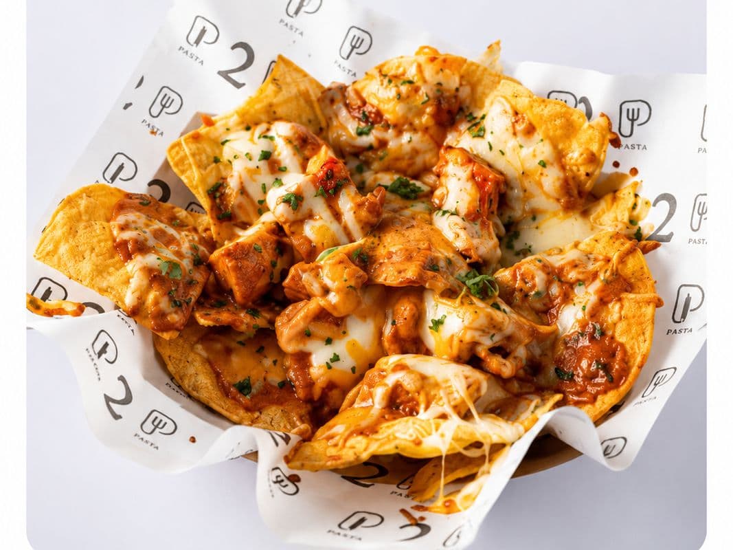 Butter Chicken Nachos