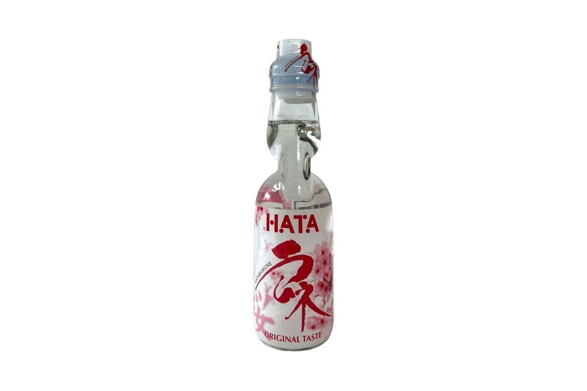 Hata Kosen Ramune Lychee 200ml Bottle (200ml) (70 Cal)