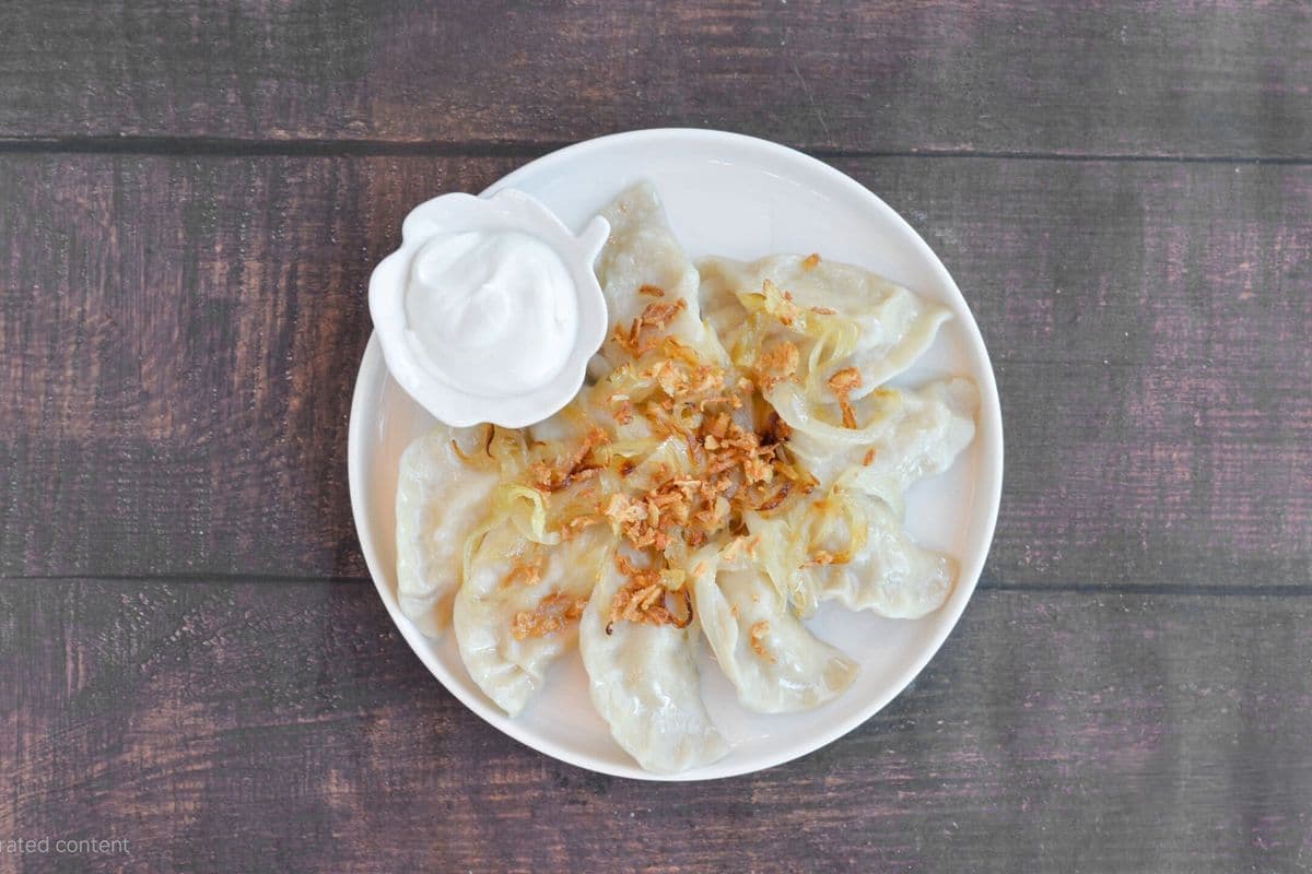 Varenyky Potato with Cheddar Cheese