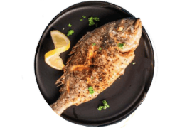 Large Fried Fish Platter (1.5lb to 2lb)