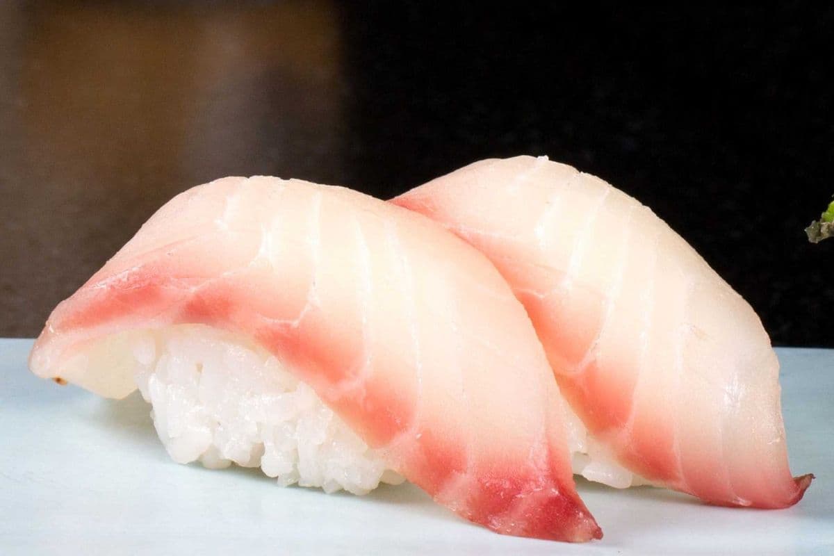 Red Snapper Nigiri Sushi (3 pcs)