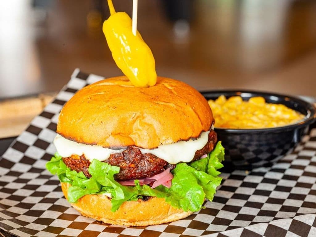 Black Bean and Corn Burger
