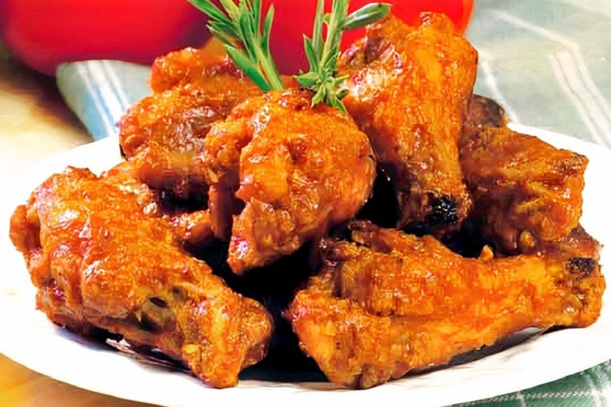 Breaded Chicken Wings (8 pcs)