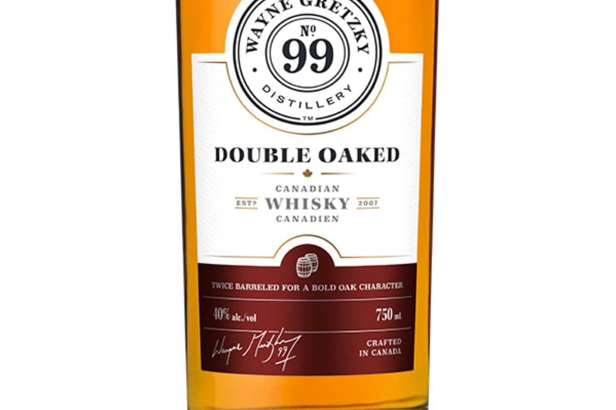 IN STOCK WAYNE GRETZKY DOUBLE OAKED WHISKY (1 x 750ml)