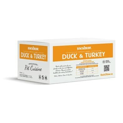 Back2Raw™ Complete Turkey Blend & Duck Blend Frozen Dog Food 12lb