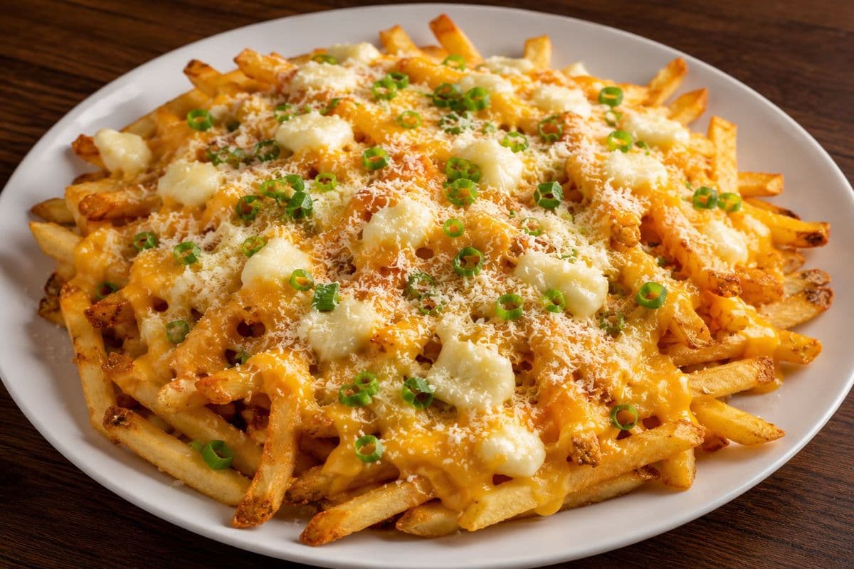 Triple Cheese Loaded Fries