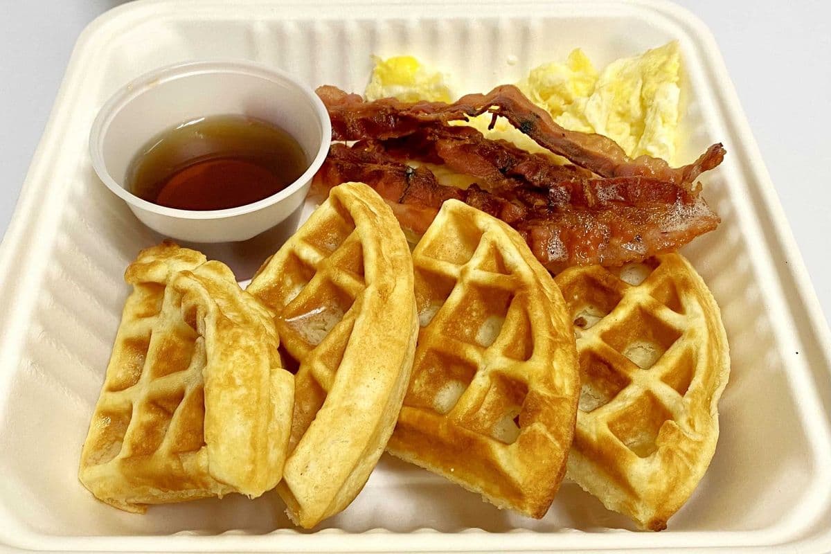 Bacon and Waffle