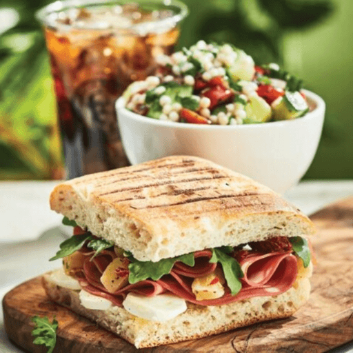 Focaccia mortadelle et aubergines marinées / Mortadella and Marinated Eggplant Focaccia