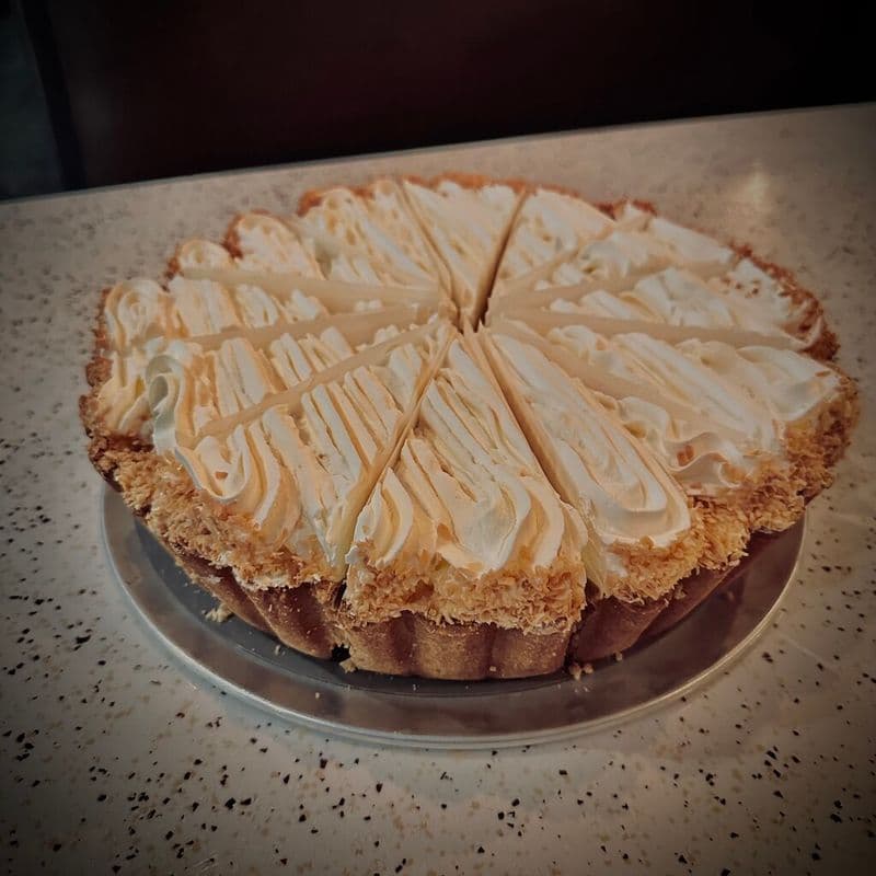 Tarte à la noix de coco / Coconut Pie