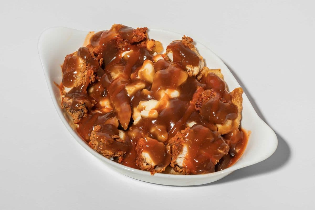 Buffalo loaded Poutine