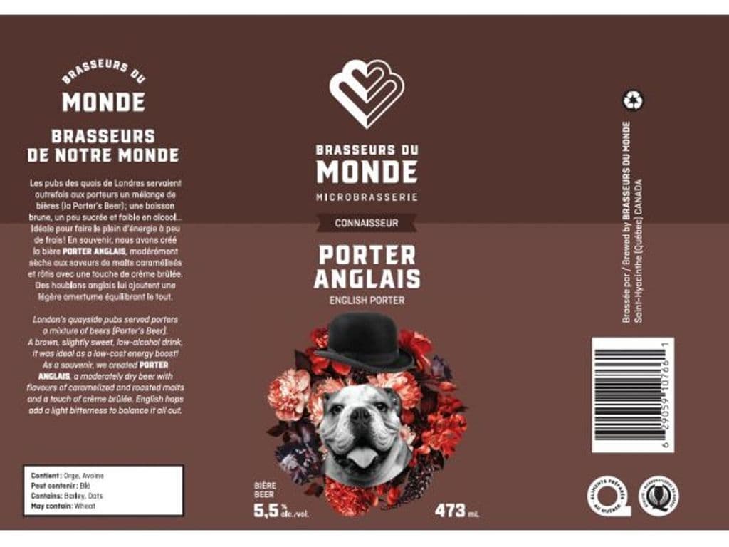 PORTER ANGLAIS BDM