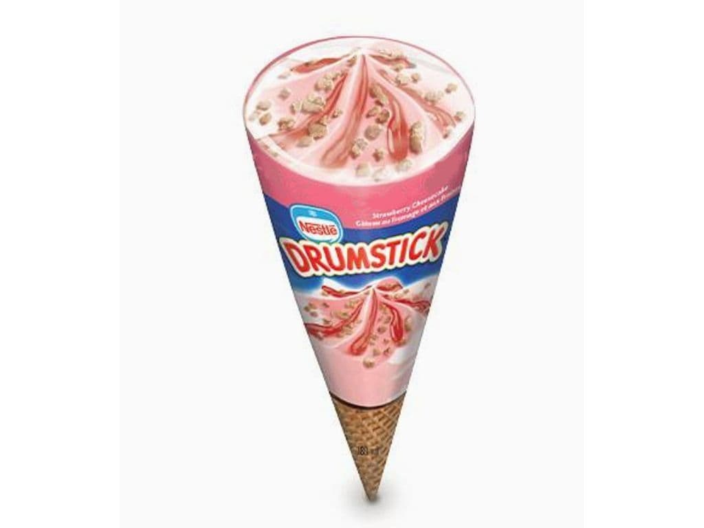 Nestle Drumstick Strawberry Cheesecake Ice Cream Cone