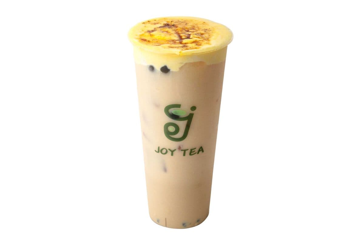 A9. Iced Creme Brulee Tapioca Milk Tea