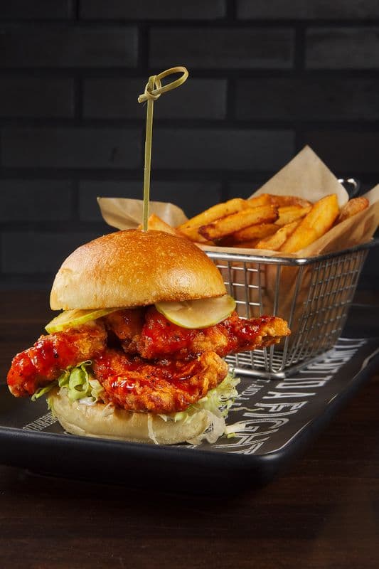 Tennessee-Style Fried Chicken Sandwich