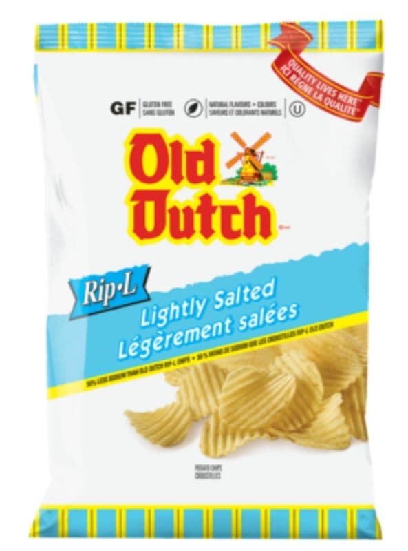 Old dutch lightly salted