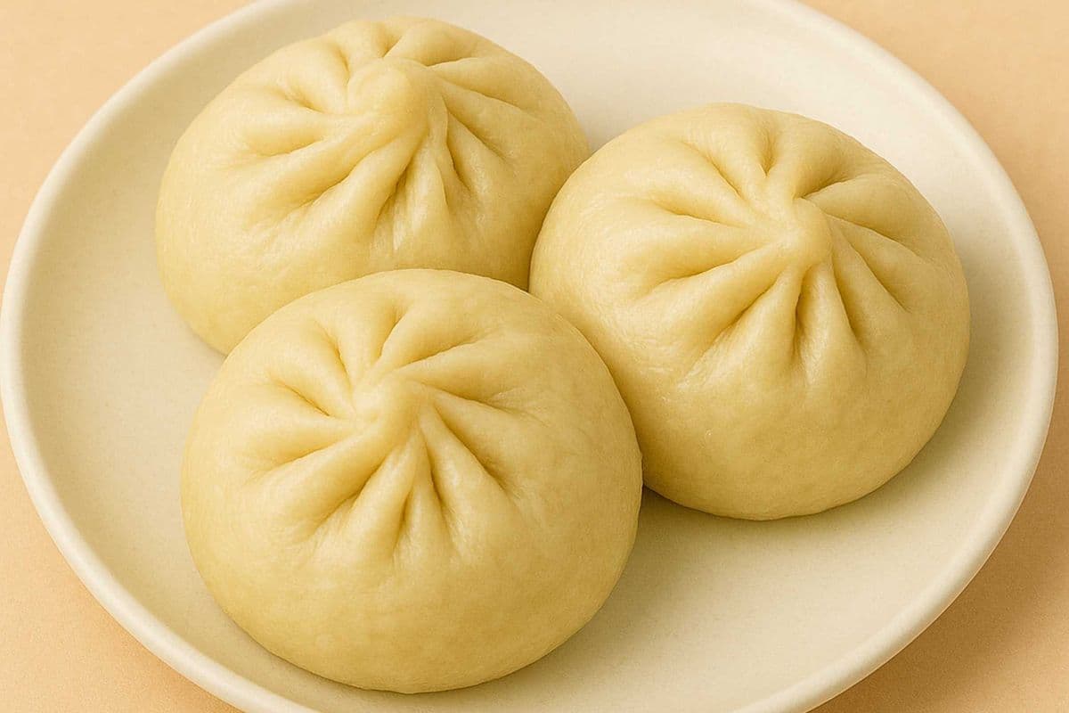 Chinese Pork Bun 鲜肉包