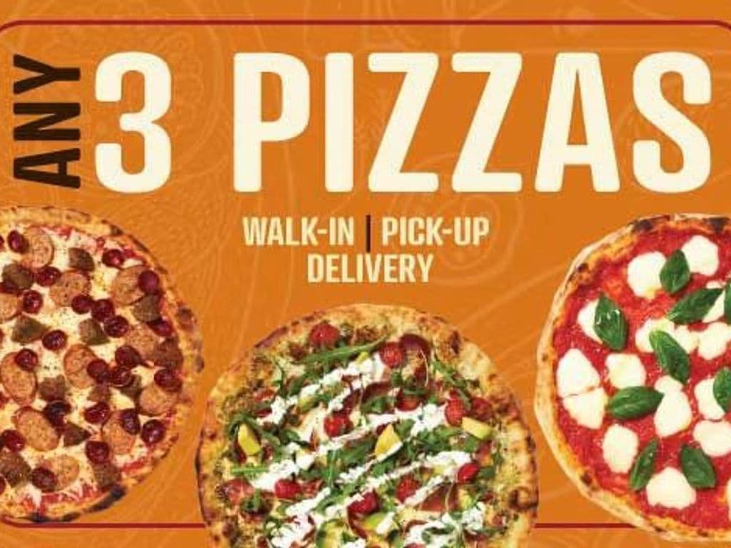 Any 3 Specialty Pizzas