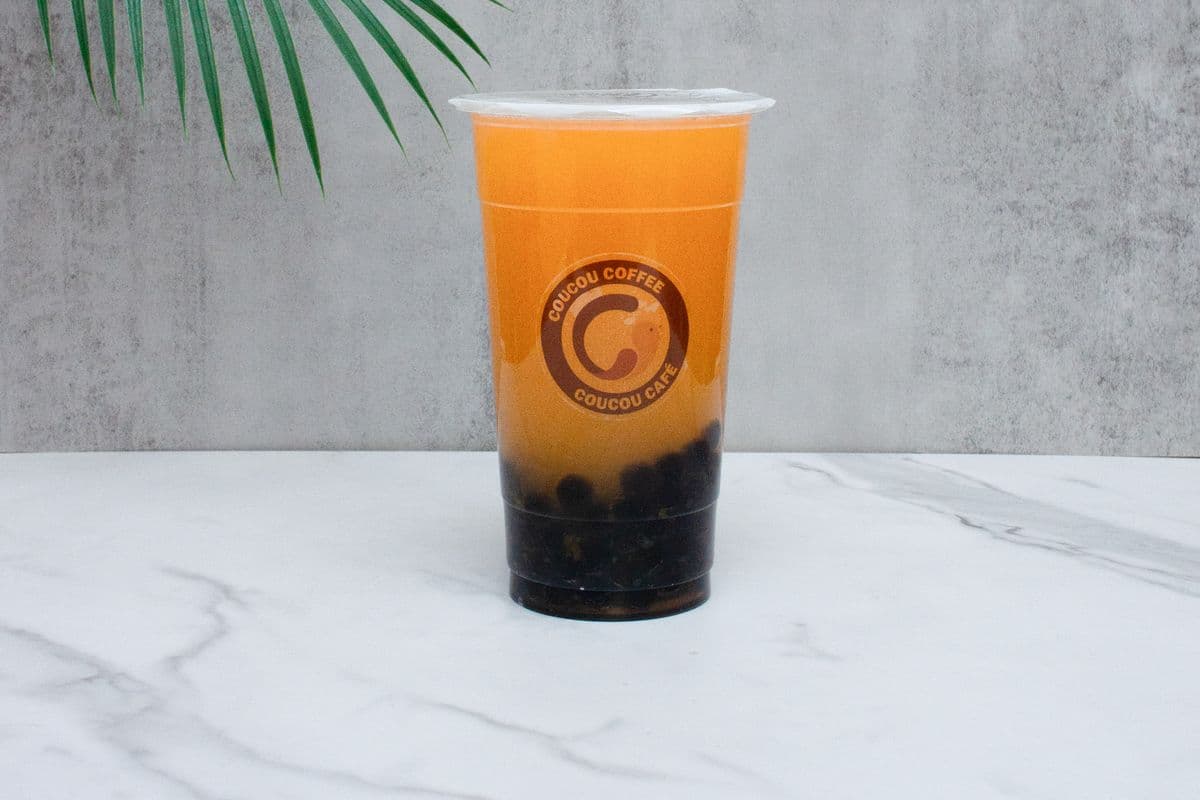 Thé Mangue/Mango tea/Slushy