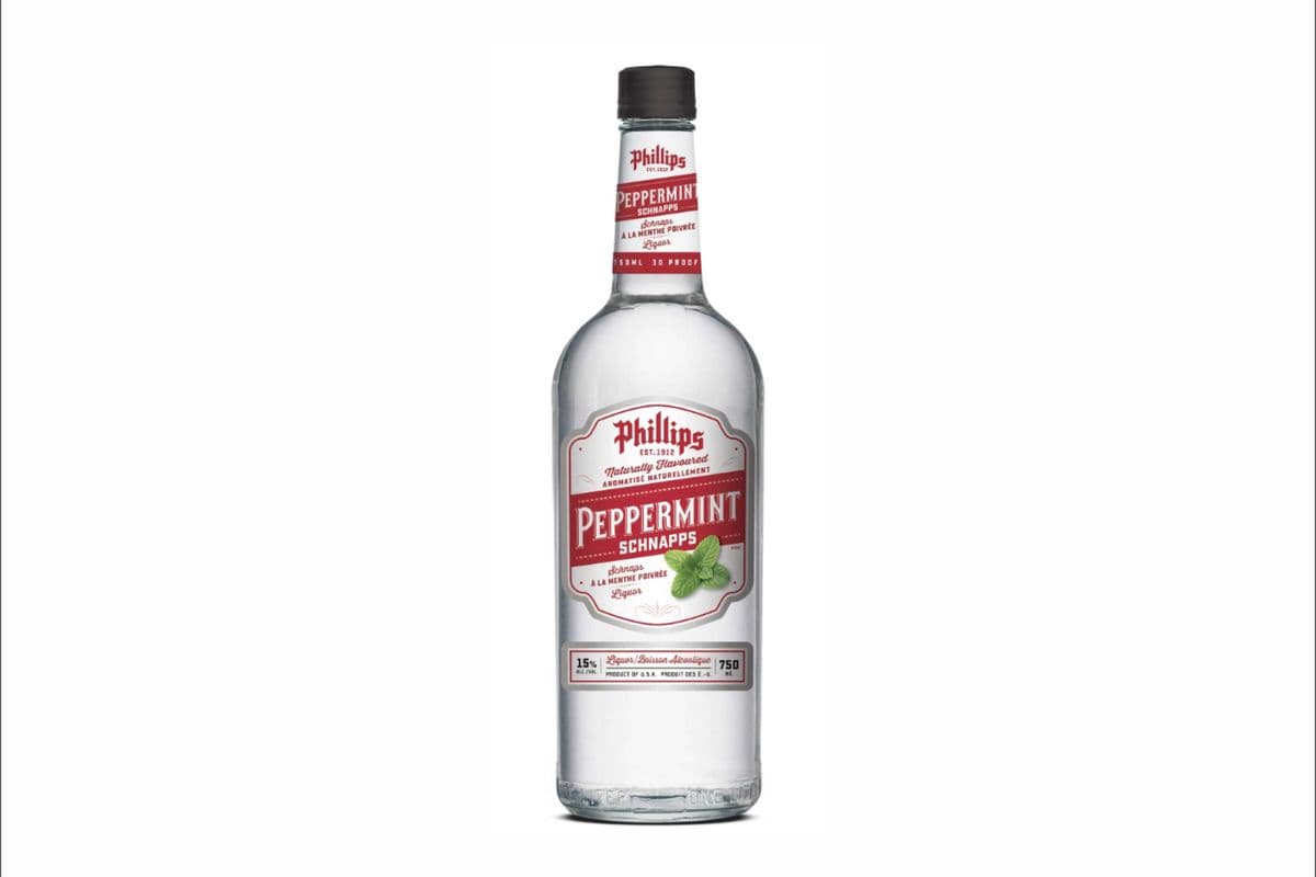 Phillips Union Peppermint Schnapps (750 ml) (1 x 750ml)