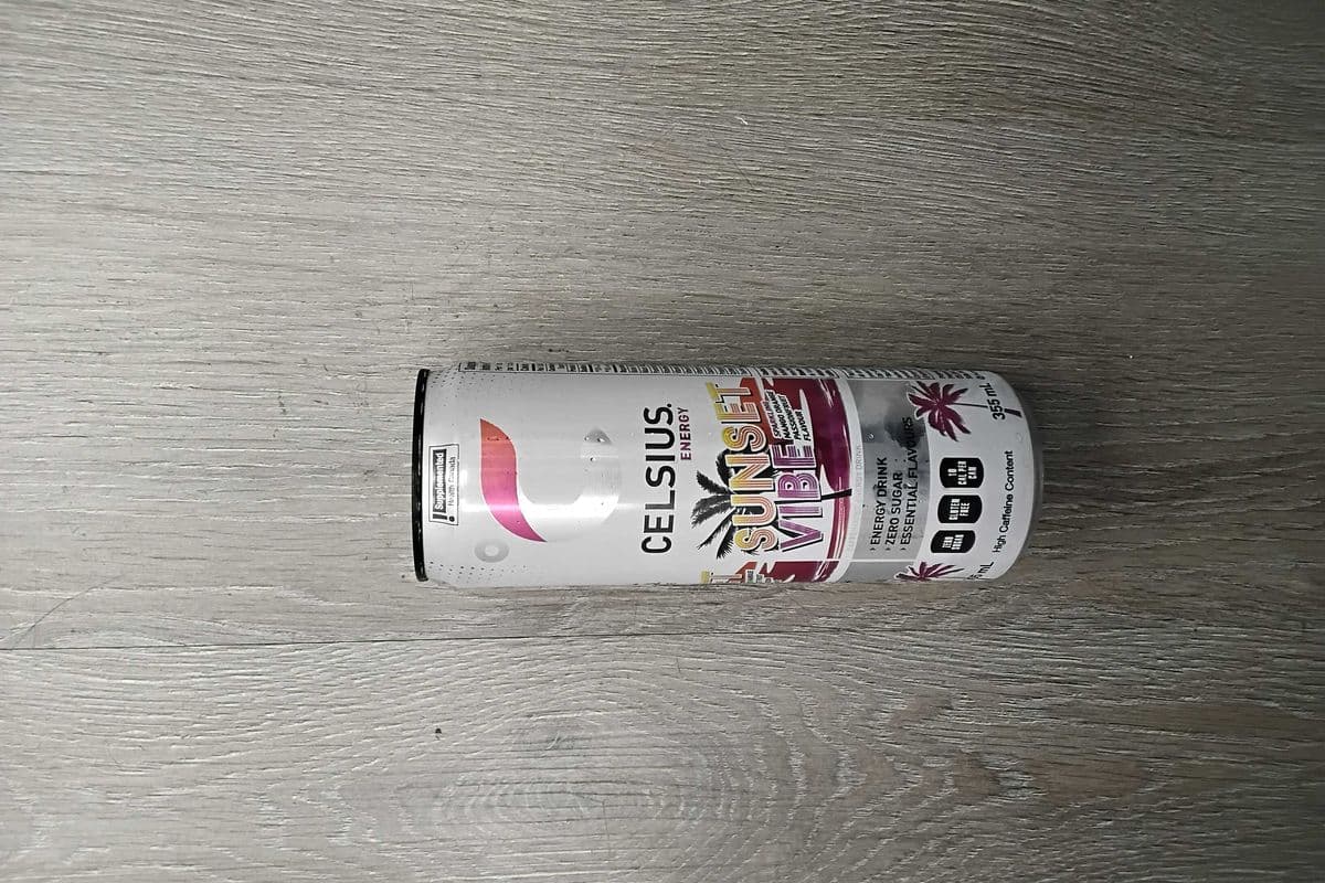 Celsius sunset vibes (sparkling mango orange passion fruit flavour) (355ml)