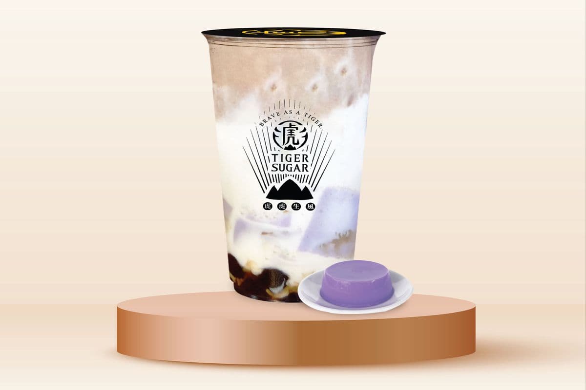 22. Black Sugar Taro Pudding Milk