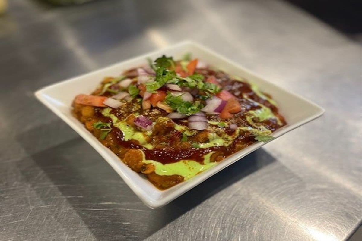Samosa Chana Chaat