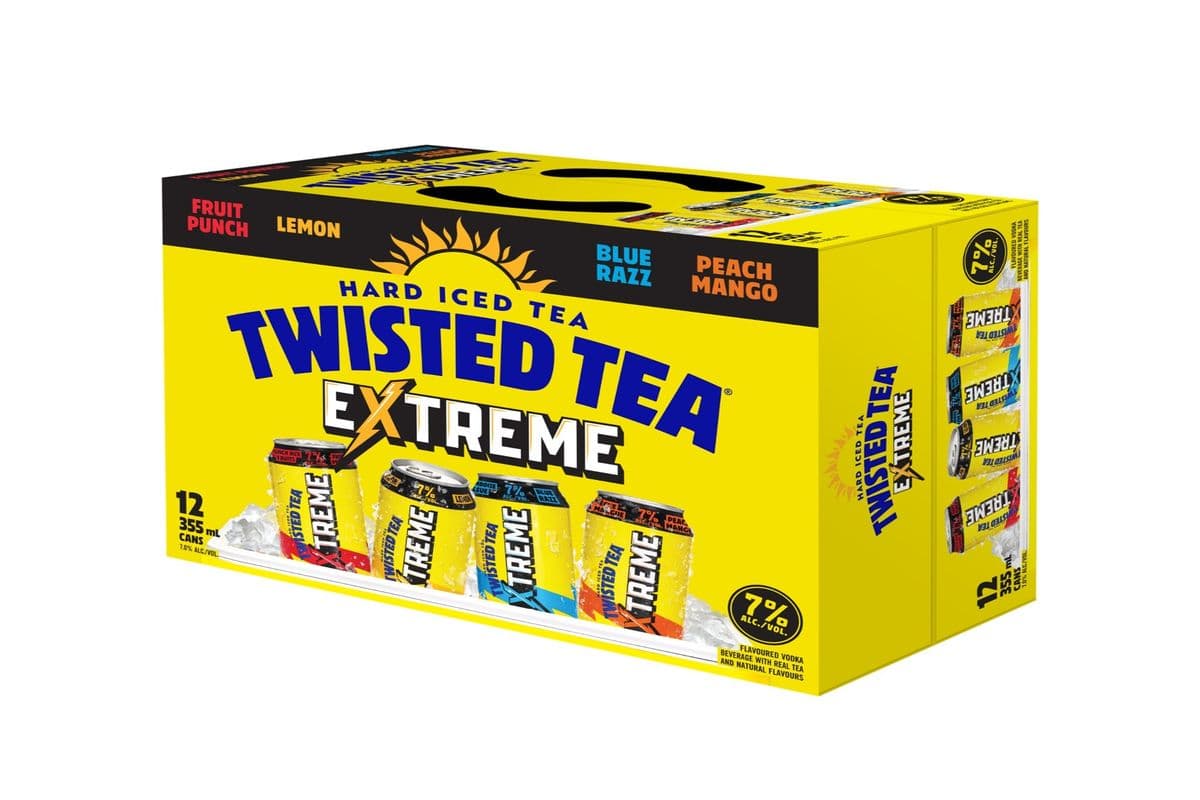 Twisted Tea Extreme Variety (12 Pack) (12 x 355ml)